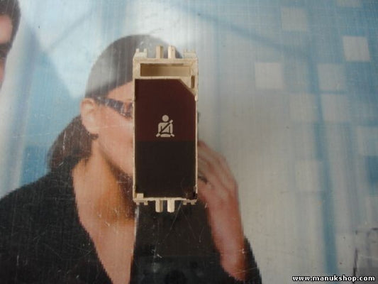Luz de advertencia del cinturón de Renault 8200059945