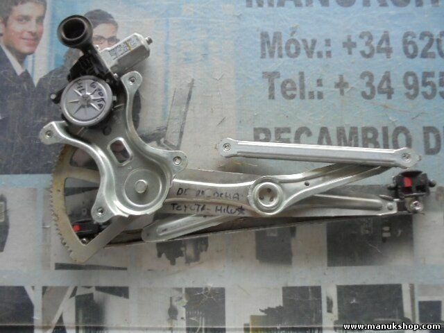 Mecanismo elevalunas delantero derecho Toyota DENSO 857100K010  AE2621002980  