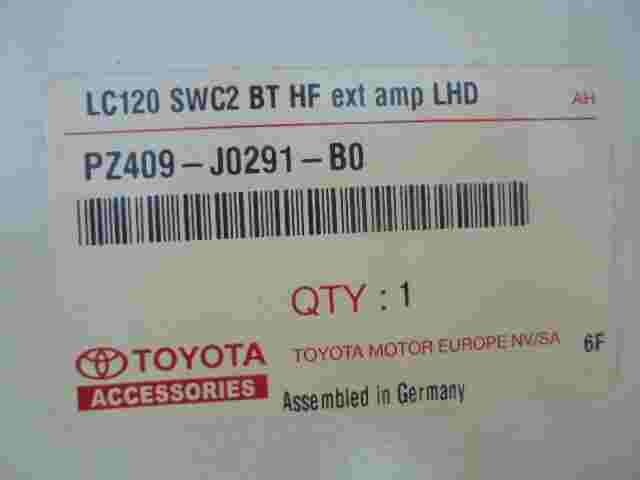 Centralita Bluetooth Teléfono  Toyota Corolla Verso PZ409J0291B0 PZ409-J0292-00