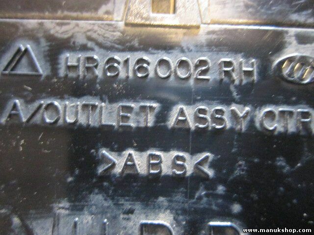 Rejilla Aireadora Hyundai Galloper II 2.5 TD HR616002 RH