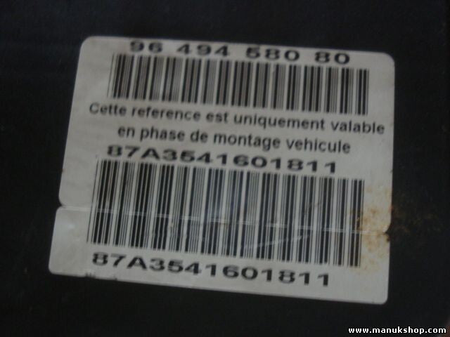 Unidad hidráulica del ABS Peugeot 307 2001-2008 9657353180 9657353180 9649458080