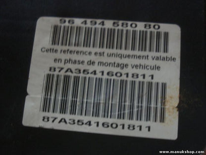 Unidad hidráulica del ABS Peugeot 307 2001-2008 9657353180 9657353180 9649458080