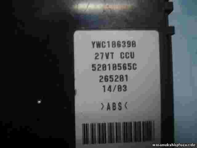 Unidad de Control Integrado  Land Rover Freelander 1 YWC106390 52010565C