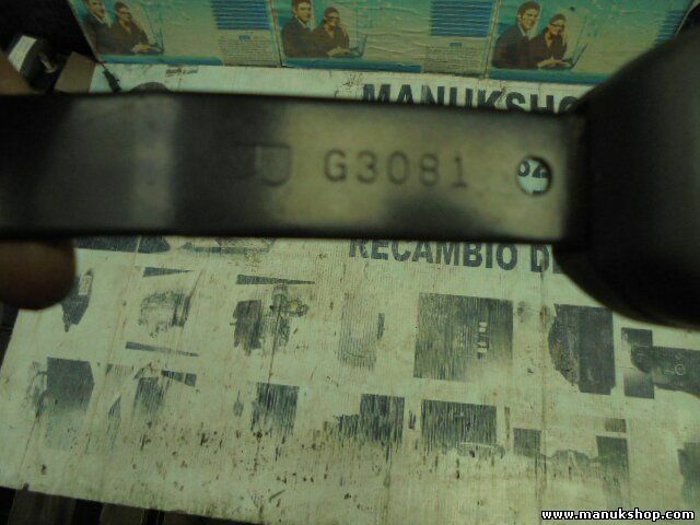 Cierre cinturon de seguridad delantero izquierdo Mitsubishi L200 Pajero G3081 