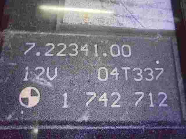 Solenoide de la válvula de vacío BMW X5 E53 E83 E36 E39 E46 E81 1742712 72234100
