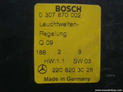 Controlador de control de la lámpara  Mercedes 2208203026 0307870002 