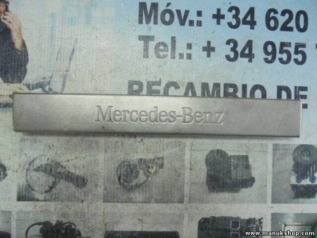 Estriberas taloneras acero trasero izquierdo Mercedes-Benz M-Klasse A1636861520
