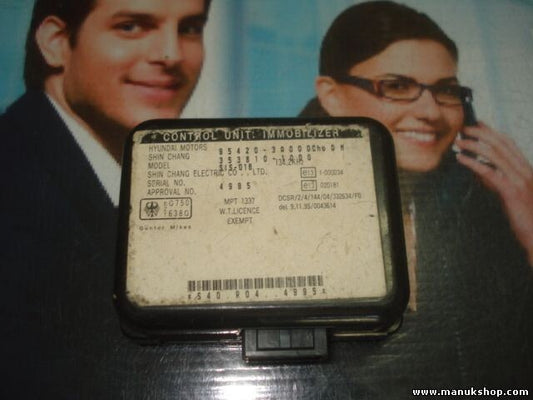 Unidad de control del inmovilizador Hyundai Trajet 2.0 95420-3A000 954203A000