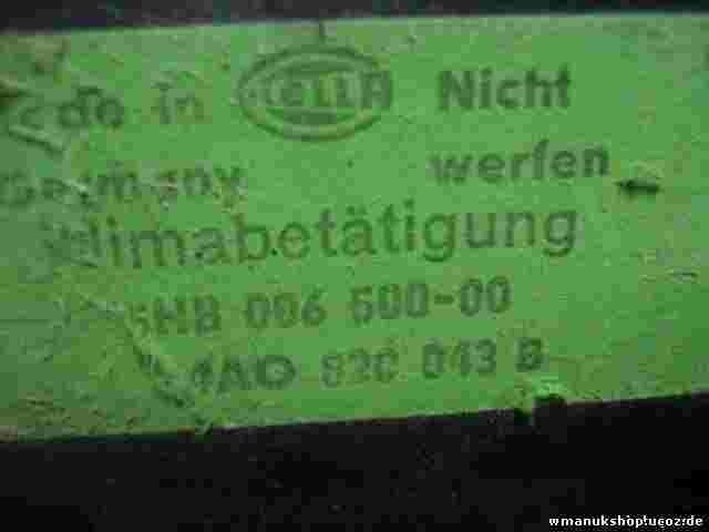 Climatizzatore Riscaldamento Climatizzatore Pannello di controllo Audi C4 4A0...