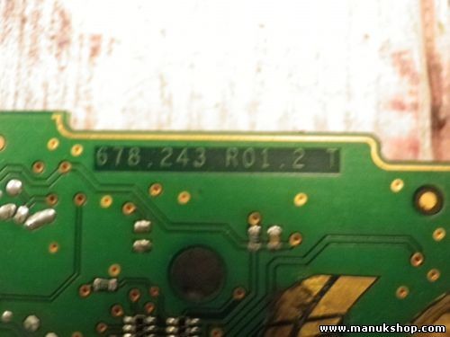 Unidad de control interior Citroen Peugeot 678243R012T 678243R012B