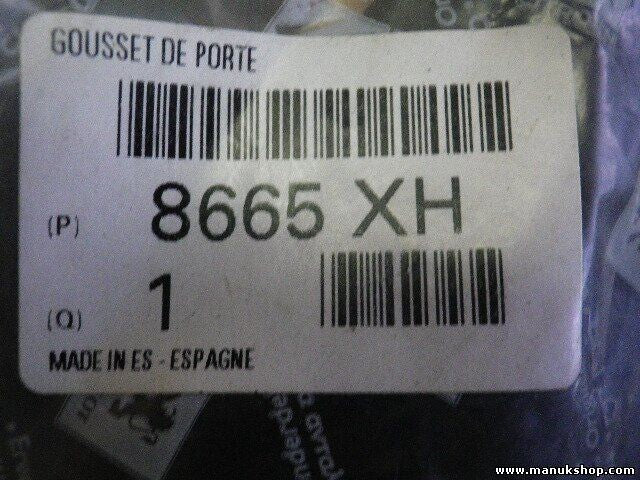 Citroen Peugeot 8665XH 8665 XH