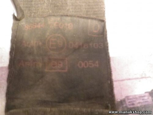 Cinturón de seguridad delantero derecho Nissan Terrano Ford Maverick 868440F010