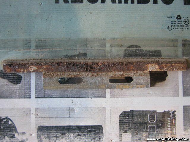 Vetro porta posteriore sinistra Hyundai Galloper 43R001235 DOT398M42AS2 E2