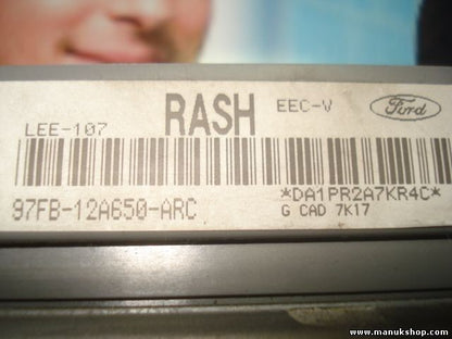 Centralita del motor Ford Fiesta RASH 97FB -12A650 ARC 97FB12A650ARC LEE107