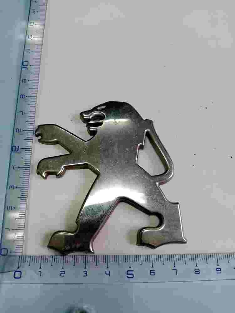 Emblema Peugeot 206 307 9648299780 7,5 cm.