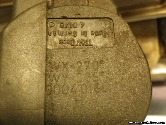 Chiusura cintura di sicurezza posteriore sinistra Mercedes W140 1408601969 23...