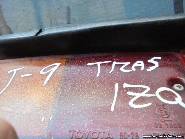 faros antiniebla trasero izquierdo Toyota Land Cruiser 3307415 33-07415