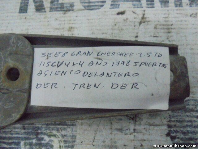 Guía de asiento delantero derecho Jeep Grand Cherokee 392024 3429 89215