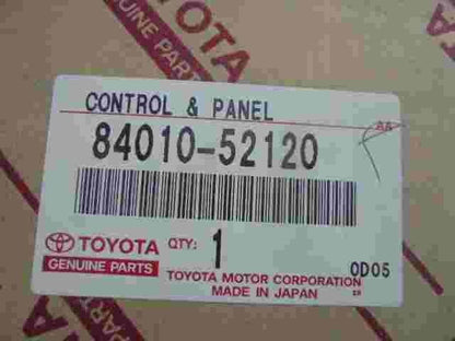 Interruptor de la luz Toyota Yaris Verso 8401052120 84010-52120 84010 52120