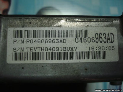 Transmisión controlador Chrysler Stratus P04606963AD 04606963AD