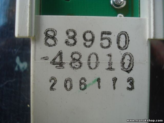 Interruptor de la bolsa de aire del pasajero Toyota 8395048010 83950-48010