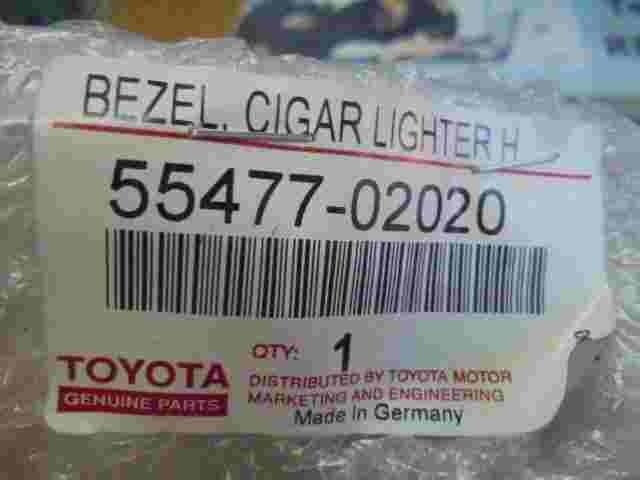 Accendisigari lunetta H Toyota Lexus 5547702020 55477-02020