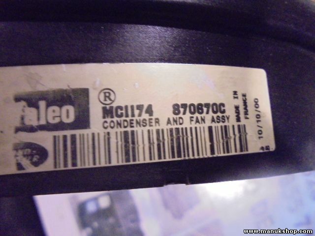 Electroventilador Range Rover P38 II 2.5 3.9 4.0 4.6 MC1174 870670C JRB000040 