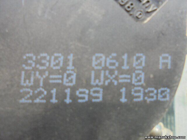 Cinturón de seguridad trasero izquierdo Mitsubishi Pajero Pinin 1.8 33010610A