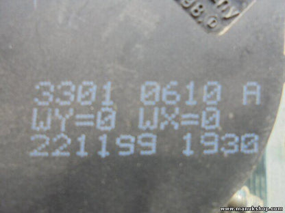 Cinturón de seguridad trasero izquierdo Mitsubishi Pajero Pinin 1.8 33010610A