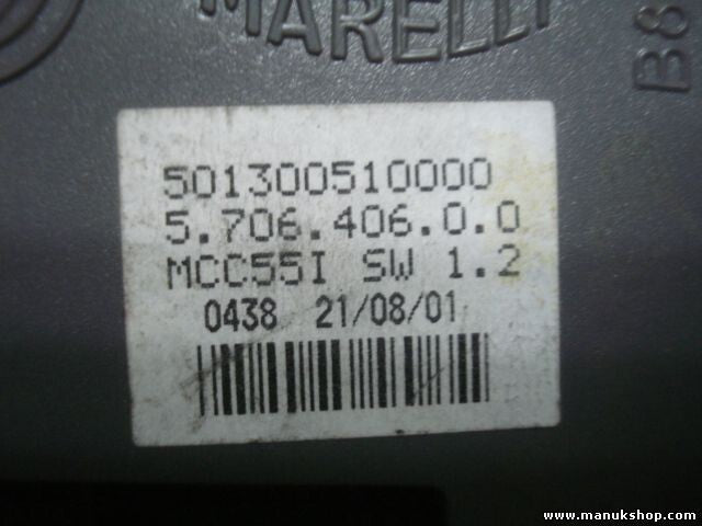 Controllo elettronico del climatizzatore Iveco Daily 500326588 501300510000