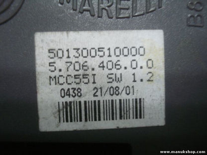 Controllo elettronico del climatizzatore Iveco Daily 500326588 501300510000