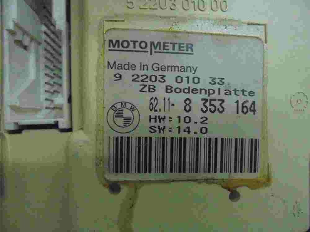 Cuadro de instrumentos BMW 3 E36 62118353821 62118353164 6160583001 Index 67