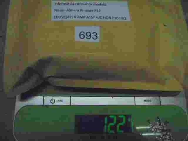 Informática conductor modulo Nissan Almera Primera P12 ED05034710 AMP ASSY A/C