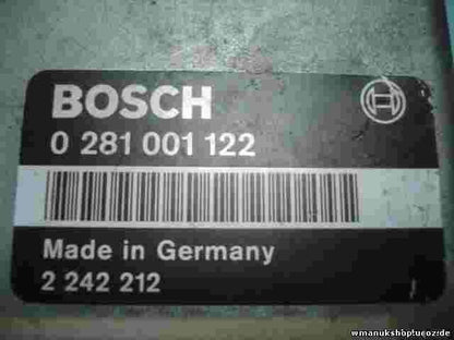 Centralina BMW E30 E34 2242212 2 242 212 2243916 5C6 BOSCH 0281001122