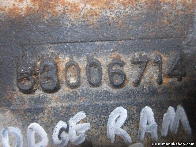 Motor Dodge Ram Chrysler 5.2 V8 ELF 53006714