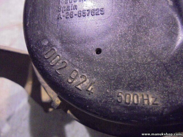 Pito bocina Mercedes-Benz Opel Volvo A28657625  002924 002 924 500Hz 12V A71335