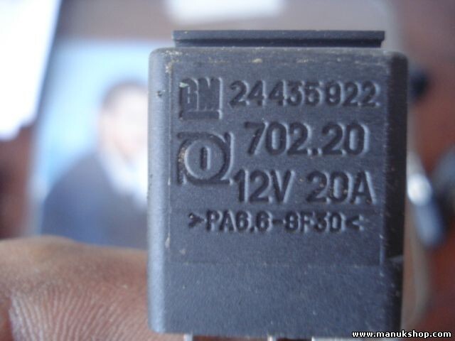 Relé Opel Combo, Corsa C 1,7 DI 2001-2011 24435922 70220