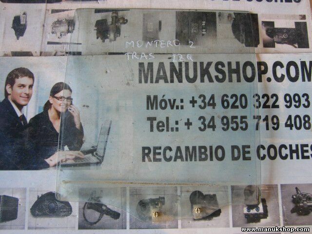 Cristal trasero izquierdo Mitsubishi  Pajero Montero 2 43R00033 M273AS2DOT20 E6