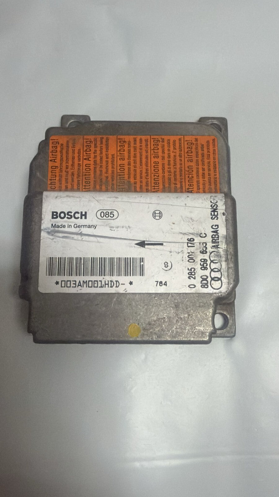 Sensor de impacto de airbag  Audi A4  8D0959655C 8DO959655C BOSCH 0285001176