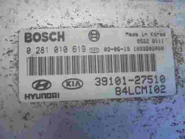 Centralita Hyundai Accent II 1.5 LC 3910127510 84LCMI02 BOSCH 0281010619
