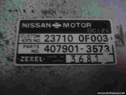 Centralita Nissan Terrano 2.7 TD 237100F003 23710-0F003 DC12V ZEXEL 4079013573