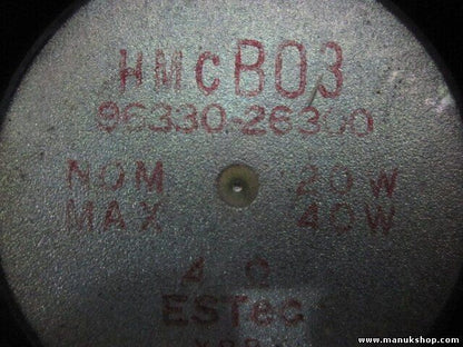 Altavoz Hyundai Santa Fé I SM 2.0 2001/08-2006/03 9633026300 96330-26300