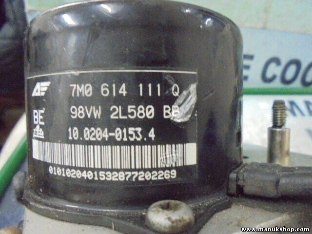 Unidad hidráulica del ABS VW Sharan Ford Galaxy 7M0614111Q 98VW2L580BB