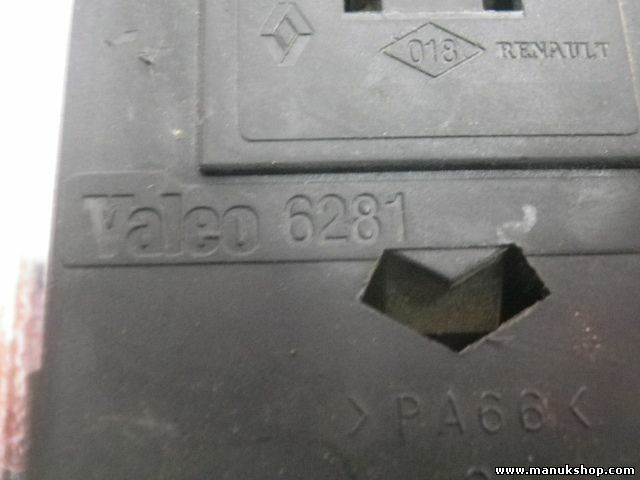 Interruptor de nivelación de faros Renault Megane 7700430218 VALEO 6281