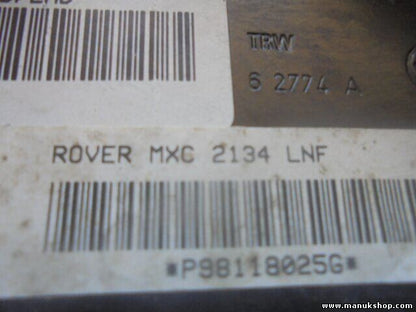 Airbag del pasajero LAND ROVER RANGE ROVER II P38 MXC2134LNF MXC2134 LNF