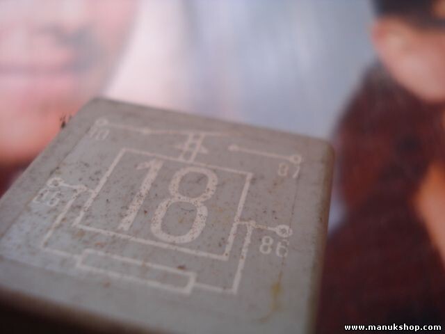 Relé de calefacción adicional  VW Audi 191937503 191 937 503 22204007 WLO Nr.18