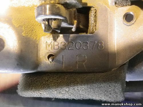  Maneta Manija de puerta Interior delantera izquierda  Mitsubishi L200 MB320378 