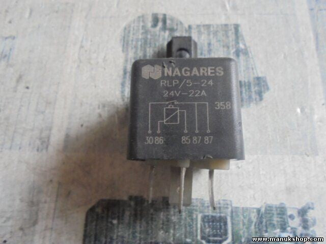 Relé NAGARES RLP/5-24 RLP524 24V-22A