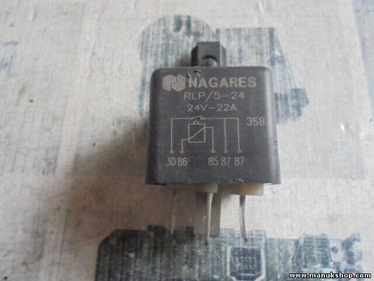Relé NAGARES RLP/5-24 RLP524 24V-22A