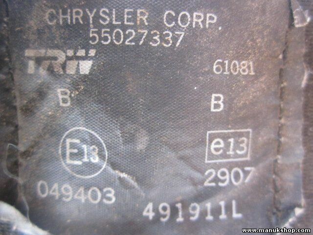 Chiusura cintura di sicurezza posteriore destra Jeep Cherokee I ZJ 4.0 TRW 55...